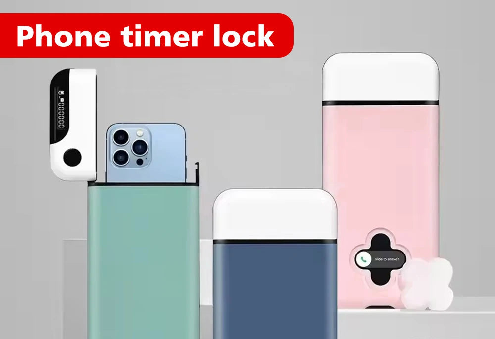 Phone Lock Box with Timer - Reclaim your focus