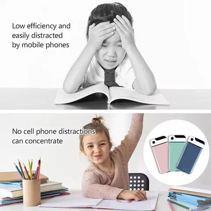 Mobile Phone Lock Box with Timer for Enhanced Self-Discipline - Timed Locking Case for Smartphones, Ideal for Students